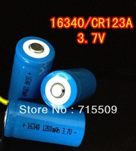 Envío Gratis, CR123A 16340 3,7 V, batería recargable, batería de litio, batería recargable de ion de litio 2024 - compra barato