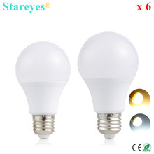 Free shipping 6 pcs Bubble Ball Bulb SMD 2835 E27 AC85-265V 14W 12W 9W 7W 5W 3W LED Globe steep Bulb spot light Lamp lighting 2024 - buy cheap