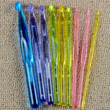 Hot Sale 9pcs/set Plastic Crocheting Acrylic Crochet Hooks Needles 3mm,4mm,5mm,6mm,7mm,8mm,9mm,10mm,12mm 2024 - buy cheap