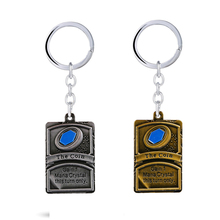 Fashion Jewelry Hearthstone Keychains Heroes Lucky Coin Card Keyring Pendant Chaveiro Car Key Chain Game Key Holder For Men 2024 - buy cheap