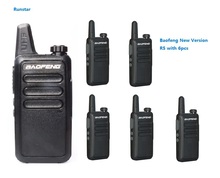 6pcs  new verion BF-R5 baofeng R5 two way radio portable radio walkie talkie walkie CB Radio station Communicator ham radio 2024 - buy cheap