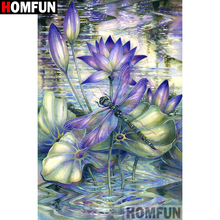 HOMFUN Full Square/Round Drill 5D DIY Diamond Painting "Flower garden" Embroidery Cross Stitch 5D Home Decor Gift A08854 2024 - buy cheap