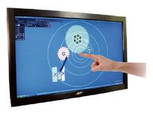 4 point 55" USB multi IR touch screen overlay use on LCD monitor 2024 - buy cheap