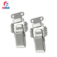 2pcs R008 Spring Loaded Box Buckle 201 Stainless Steel Toggle Latch Catch Hasp 2024 - buy cheap
