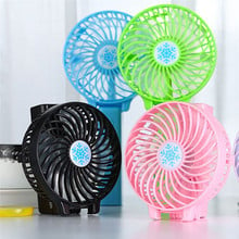 Portable Hand Fan USB Rechargeable Foldable Handheld Mini Fan Cooler 3 Speed Adjustable Cooling Fan Decor Dropshipping 2024 - buy cheap