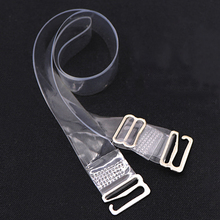 1.8 CM Women Invisible Bra Straps Elastic Metal Buckle Clear Bra Strap Adjustable Silicone Bra Hook Extenders Accessories 2024 - buy cheap