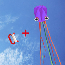 4M Large Kite Outdoor Sports kid Children Toys Easy Fly Stunt Foldable Big Octopus Kite with 30M Flying String YH-17 2024 - buy cheap