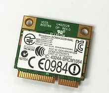 New Original Broadcom BCM943228HM4L BCM43228 300Mbps 2.4G/5GHZ 802.11 a/b/g/n half Mini PCI-E Wireless card for HP 8470P 8570W 2024 - buy cheap
