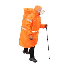 Outdoor Raincoat Rainwear Backpack Rain Cover Unisex Camping hiking Rain coat  rain gear 2024 - buy cheap