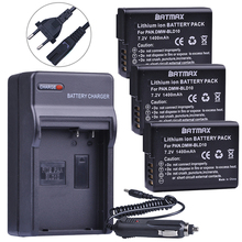 Batmax 3pc DMW-BLD10 BLD10 BLD10PP Battery+Digital Car Charger for Panasonic DMW BLD10E,DMC GF2GK GF2 G3 GX1 DMC-GF2 Cameras 2024 - buy cheap