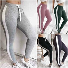 Mallas de Yoga para mujer, pantalones para correr, gimnasio, entrenamiento, deporte, cintura alta, trotar, novedad 2024 - compra barato