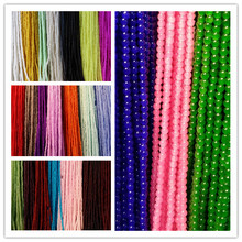 4MM ( 800pcs = 4strands/Lot ) Glass Bead Strands Jewelry Beads Findings 2024 - buy cheap