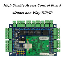 TCP/IP four door one way access control panel,access control board with web Controller for door access control system 2024 - buy cheap