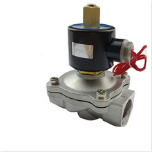 2 way Electric Solenoid Valve DN8  DN10  DN15 DN20 DN25 Stainless Steel 304 Pneumatic normally open solenoid Valve for Water Oil 2024 - buy cheap