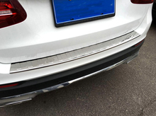 Накладка на задний багажник для Mercedes-Benz GLC Class X253 2015-2019, накладка на внешний бампер, Стайлинг автомобиля 2024 - купить недорого