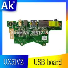 New! For Asus For Asus UX51VZ UX51V U500V Laptop Audio usb IO board Interface board 2024 - buy cheap