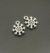 15 Pcs  Silver Color Snowflake Charms Alloy Charms Pendants For Jewelry Making DIY Handmade Craft  A797 2024 - buy cheap