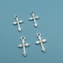 Colgantes de Metal con forma de cruz para hacer joyas, 42 Unidades, Estilo Vintage, religioso, hecho a mano, para hacer collares, pendientes y pulseras 2024 - compra barato