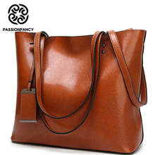 Новые кожаные сумки, большая женская сумка, высокое качество, повседневные Хобо, женские сумки, сумка через плечо известного бренда, большие женские сумки 2024 - купить недорого