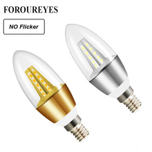 4PCS No flicker E14 Led Candle Bulb AC85-265V 5W 7W 2835smd Led Light Constant  urrent LED Lamps Light Chandelier Bulbs Light 2024 - buy cheap