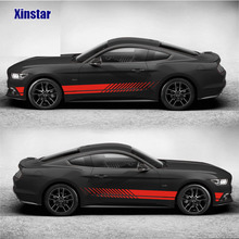 2pcs Car Side Sticker For Ford Mustang 2024 - buy cheap