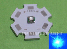 10PCS Cree XLamp XP-E Royal Blue 450-455NM 1-3W LED Light Emitter 20mm Star 2024 - buy cheap