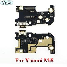YuXi For Xiaomi Mi8 mi 8 USB Board Flex Cable Dock Connector Microphone Mobile Phone IC Support Quick Charger 2024 - buy cheap