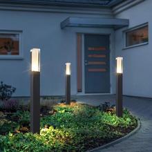60CM with Motion Sensor LED Garden Lawn Lamp Modern Aluminum Pillar Light Outdoor Courtyard Villa Landscape Lawn Bollards Light 2024 - buy cheap