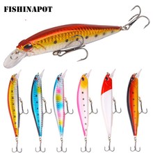 Isca de pesca fishinapot, isca artificial dura para pesca de 14g/11cm, crankbait, isca de pesca artificial para baixo de carpa, equipamento de pesca, 1 peça 2024 - compre barato