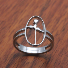 Drop Shipping Cute Girl Ring High Quality Stainless Steel Can Adjustable Ring Jewelry for Women Wholesale Price YP3951 2024 - buy cheap