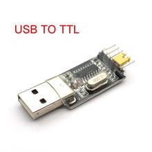 Модуль CH340 с USB на TTL CH340G, небольшая пластина для щетки, плата микроконтроллера STC с USB на последовательный 2024 - купить недорого