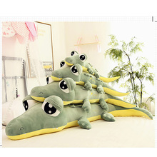 90/110cm Big Eye Crocodile Plush Toy Dolls For Children High Quality Soft Cotton Baby Brinquedos  Animals For Gift 2024 - buy cheap