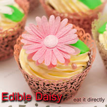 Edible Daisy Cake Decoration,Double Daisies,24pcs 3D Edible Wafter Paper Daisy Flowers For Cake Decoration,Cupcake Decorations 2024 - buy cheap