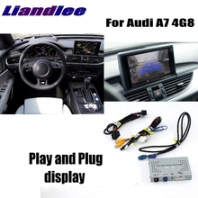 Liandlee-Interfaz de cámara de aparcamiento, kit de cámara de marcha atrás para Audi A7 4G8 MMI, actualización de pantalla 2024 - compra barato