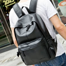 X-Online hot sale high quality man leather backpack male fashion travel bags men leisure bags 2024 - buy cheap