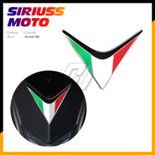 3D Resin Motorcycle Front Fairing Decals Italy Sticker Case for Aprilia RS4 RSV4 RS APR150 SR MOTARD Tuono V4 Ducati 2024 - buy cheap