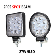 4in 27W Car Work Light Spot Beam LED Bar For Jeep Motorcycle Tractor Boat Off Road 4WD 4x4 Truck SUV ATV Lamp Bar 2024 - buy cheap