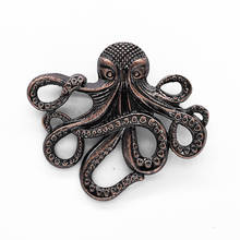 12pcs/lot Wholesale Fashion Brooch Octopus Pin brooches C102563 2024 - buy cheap