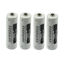 4PCS NCR 14500 AA Li-ion 3.7V 2200mAh Rechargeable Battery 2024 - buy cheap