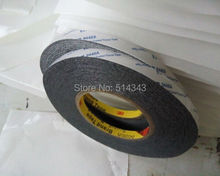 High Adhesion Adhesive Double Sided Tissue Tape 3M 9448AB Double Coated Tissue Tape, Black Color, 8mm x 50m, 20 Rolls/Lot 2024 - buy cheap