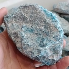 DHXYZB 50-300g Natural blue apatite raw Stone Healing Reiki Crystal Gemstone stones and Mineral Specimen rough sample home decor 2024 - buy cheap