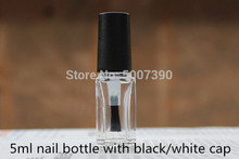 20/30/50pcs 5ml Empty Glass Nail Polish Bottle Empty Cosmetic Square Nail Oil Glass Bottles Containers Free Shipping 2024 - buy cheap
