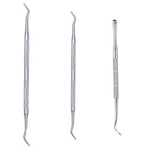 Stainless Steel Silver Nail Cuticle Pusher Dual-ended Groove Corrector Trimmer Remover Pedicure Manicure Nail Art Tools 2024 - buy cheap