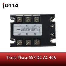 40A DC control AC three phase Solid state relay SSR ac three 2024 - buy cheap