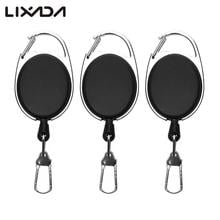 3 pcs of Fly Fishing Tools Zinger Retractor Extractor Keeper Tether Retractable Reel Anglers Badge Holder Fishing Tackle Boxes 2024 - buy cheap