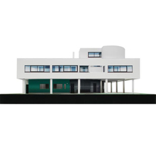 Le Corbusier-modelo de papel artesanal Villa Savoye 3D, construcción de arquitectura, juguetes educativos para hacer uno mismo, juego de rompecabezas hecho a mano para adultos 2024 - compra barato