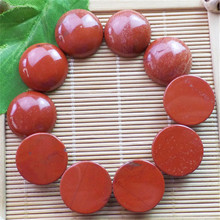 (10 pieces/lot)  Wholesale Natural Red Jaspers Round CAB CABOCHON 20x6mm Free Shipping Fashion Jewelry ZY3363 2024 - buy cheap