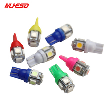 10x Auto T10 5SMD 5050 Automotive LED Light W5W 192 168 194 5050 SMD White Bulb Xenon LED Bulb Light Bulb white red blue DC12V 2024 - buy cheap