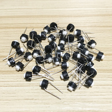 100pcs 6*6*5mm DIP 6X6X5 mm Tactile Tact Push Button Micro Switch Momentary for ALPS white head, bulk 2024 - buy cheap