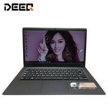 Free Shipping 14 inch ultrabook with 4G RAM 64G EMMC In-tel Atom X5-Z8350 Windows10 System Laptop HDMI WIFI with 8000mah batter 2024 - buy cheap